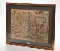 Lot 1383 - JOHN SPEEDE - ESSEX, DIVIDED INTO HUNDREDS...