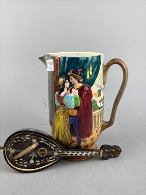 Lot 350 - A BESWICK CHARACTER JUG AND SEVEN OTHER JUGS