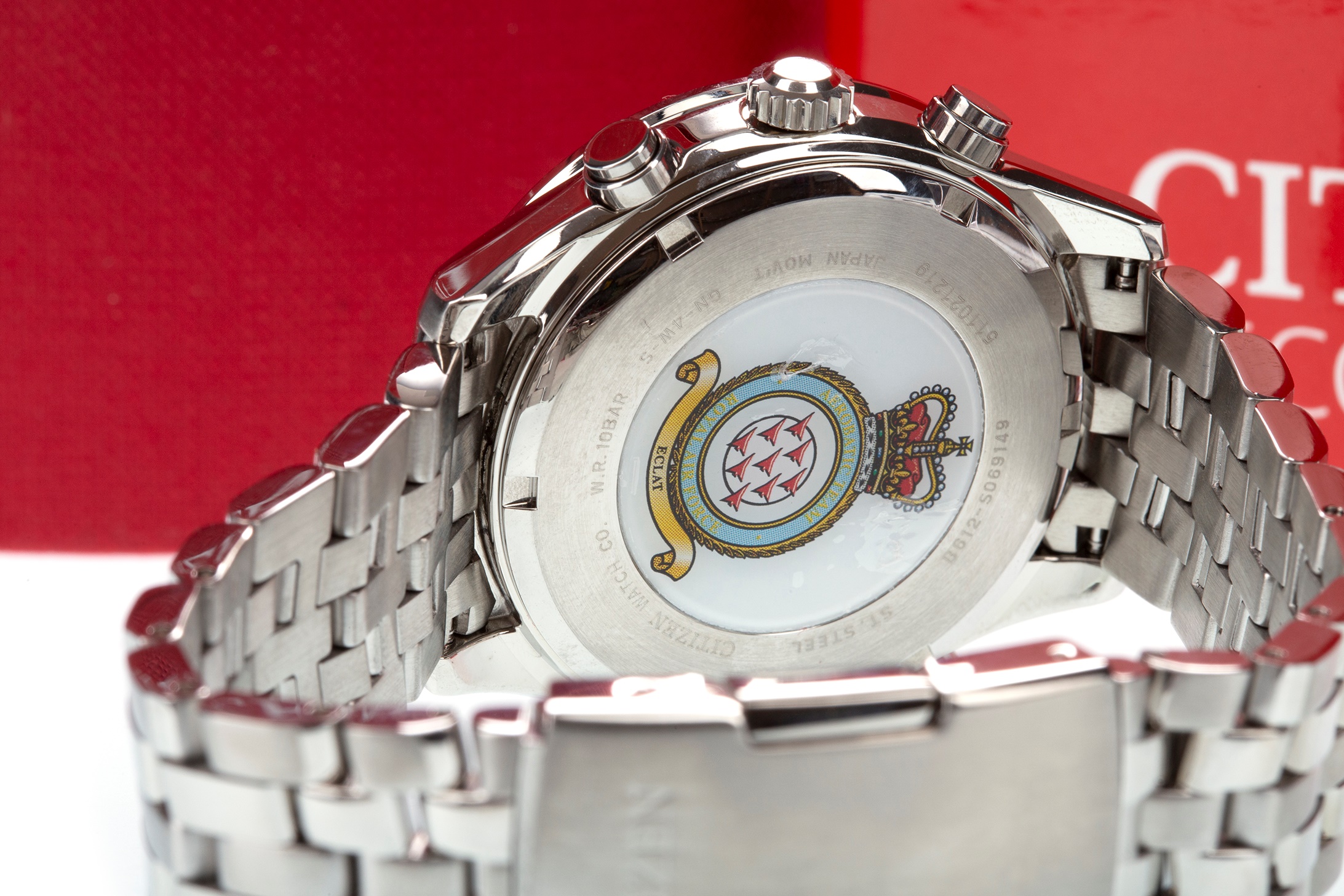 red arrows eco drive watch