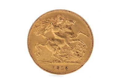 Lot 5 - A GOLD HALF SOVEREIGN, 1912