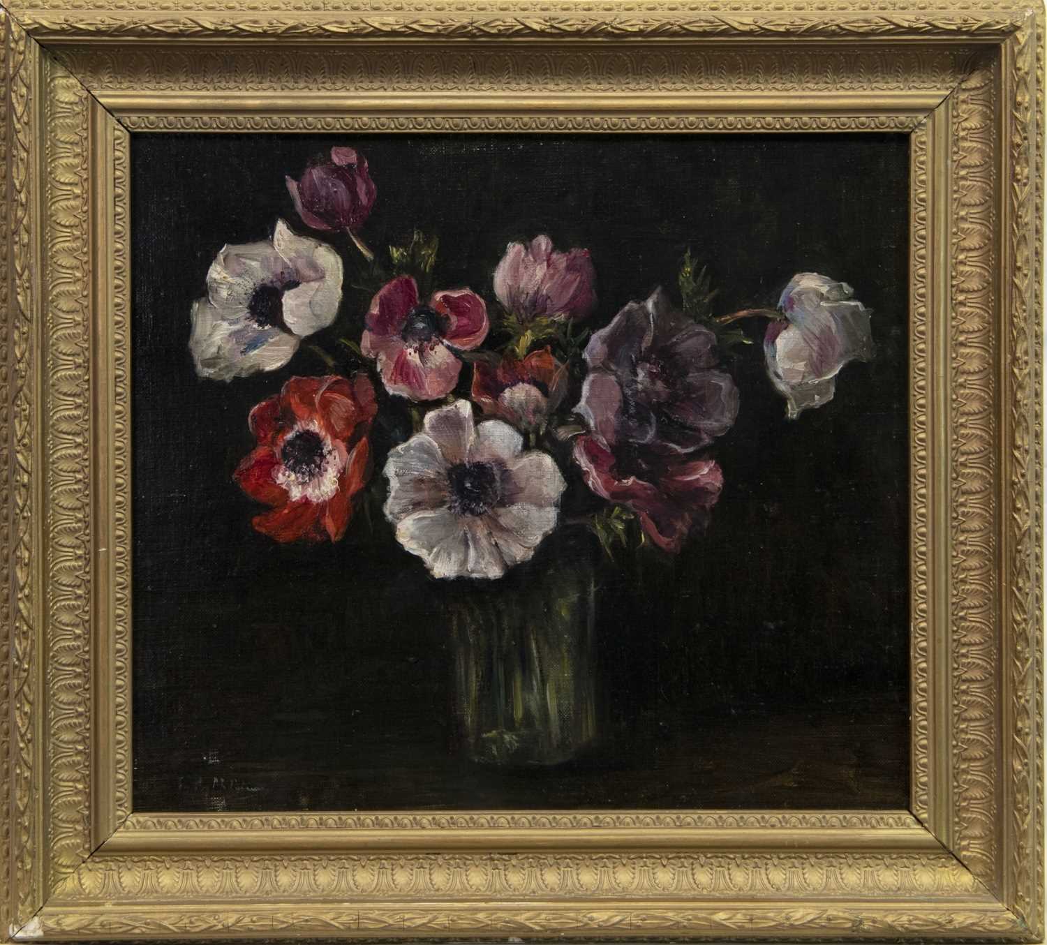 Lot 5 - FLORAL STILL LIFE, AN OIL BY EMILY MURRAY PATERSON