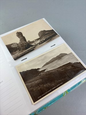 Lot 415 - AN ALBUM OF VINTAGE POSTCARDS