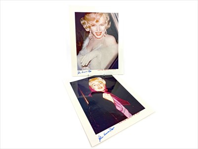Lot 1414 - A LOT OF TWO COLOUR PHOTOGRAPHS OF MARILYN MONROE BY JOHN MARVEN