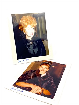 Lot 1415 - A LOT OF FIVE PHOTOGRAPHS OF ACTRESSES BY JOHN MARVEN