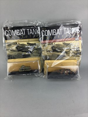 Lot 438 - A LOT OF THE COMBAT TANKS COLLECTION PRECISION MODELS