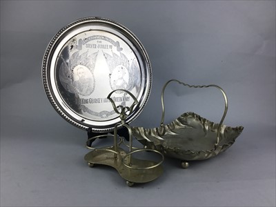 Lot 440 - A LOT OF SILVER PLATED ITEMS