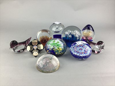 Lot 453 - A COLLECTION OF CAITHNESS AND OTHER GLASS PAPERWEIGHTS