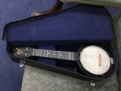 Lot 497 - A KEECH UKELELE IN CASE