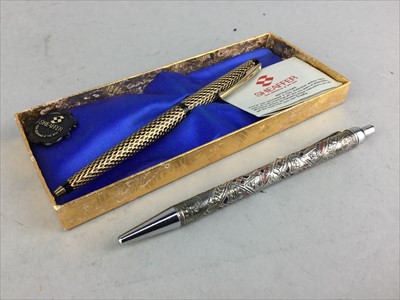 Lot 539 - A LOT OF TWO PENS INCLUDING SHEAFFER AND TRIBES OF ISRAEL