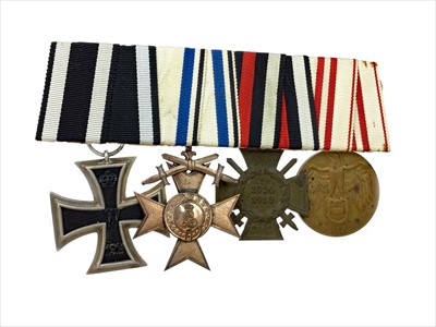 Lot 1426 - A GROUP OF FOUR GERMAN WWI MEDALS