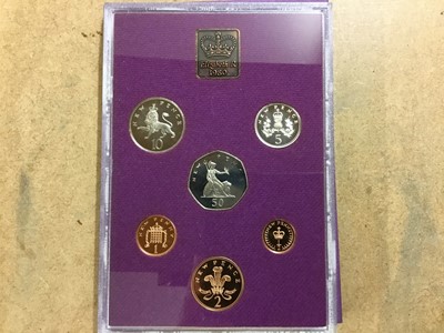 Lot 13 - A LOT OF COIN SETS AND COINS