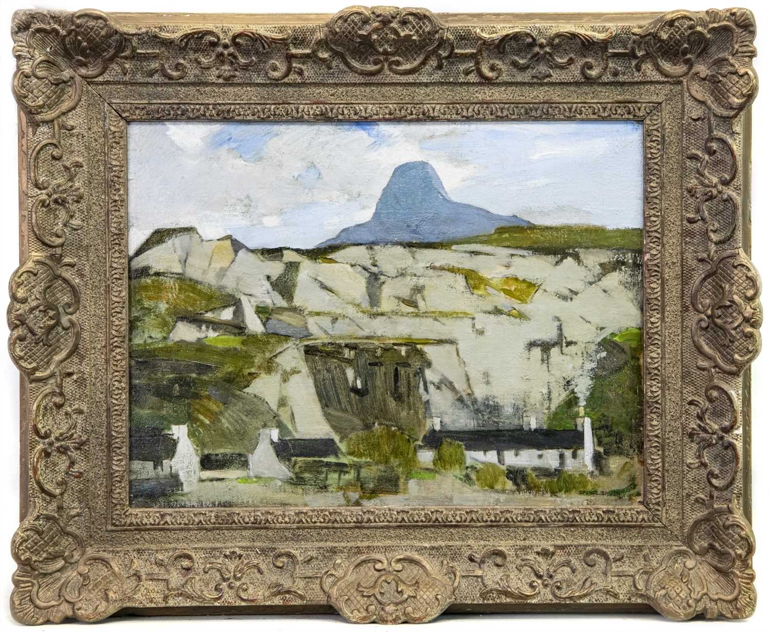 Lot 2 - BALLACHULISH QUARRY, AN OIL BY JOHN GUTHRIE SPENCE SMITH