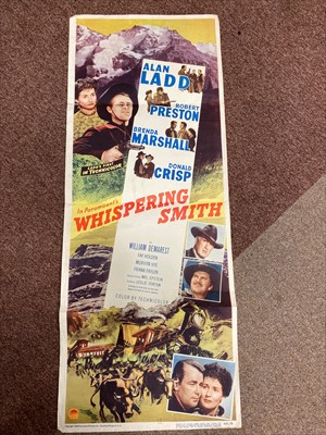 Lot 1476 - A QUAD FILM POSTER FOR GUNSLINGER AND FOUR OTHER FILM POSTERS