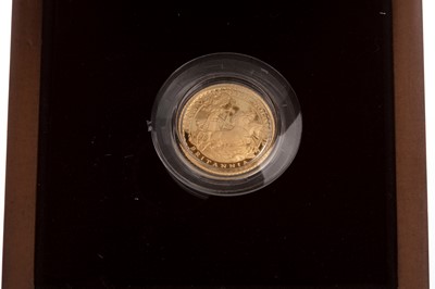 Lot 27 - A THE ROYAL MINT 1/10 OZ GOLD COIN