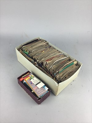 Lot 181 - A LOT OF MATCHBOOKS AND STAMPS