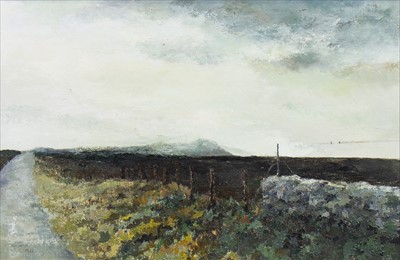 Lot 603 - LANDSCAPE, AN OIL BY LOUISE GIBSON ANNAND