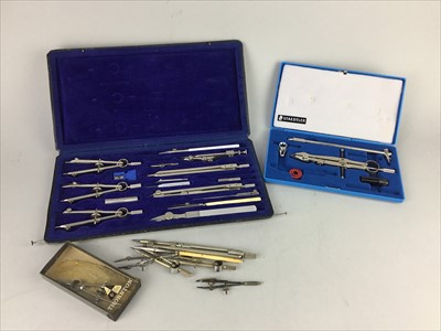 Lot 230 - A SET OF DRAWING INSTRUMENTS AND OTHER TECHNICAL DRAWING EQUIPMENT