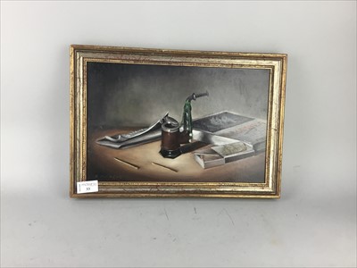 Lot 33 - STILL LIFE WITH PIPE, S GARCIA