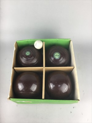 Lot 36 - A LOT OF FOUR SETS OF LAWN BOWLS