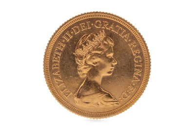 Lot 49 - A GOLD SOVEREIGN, 1974