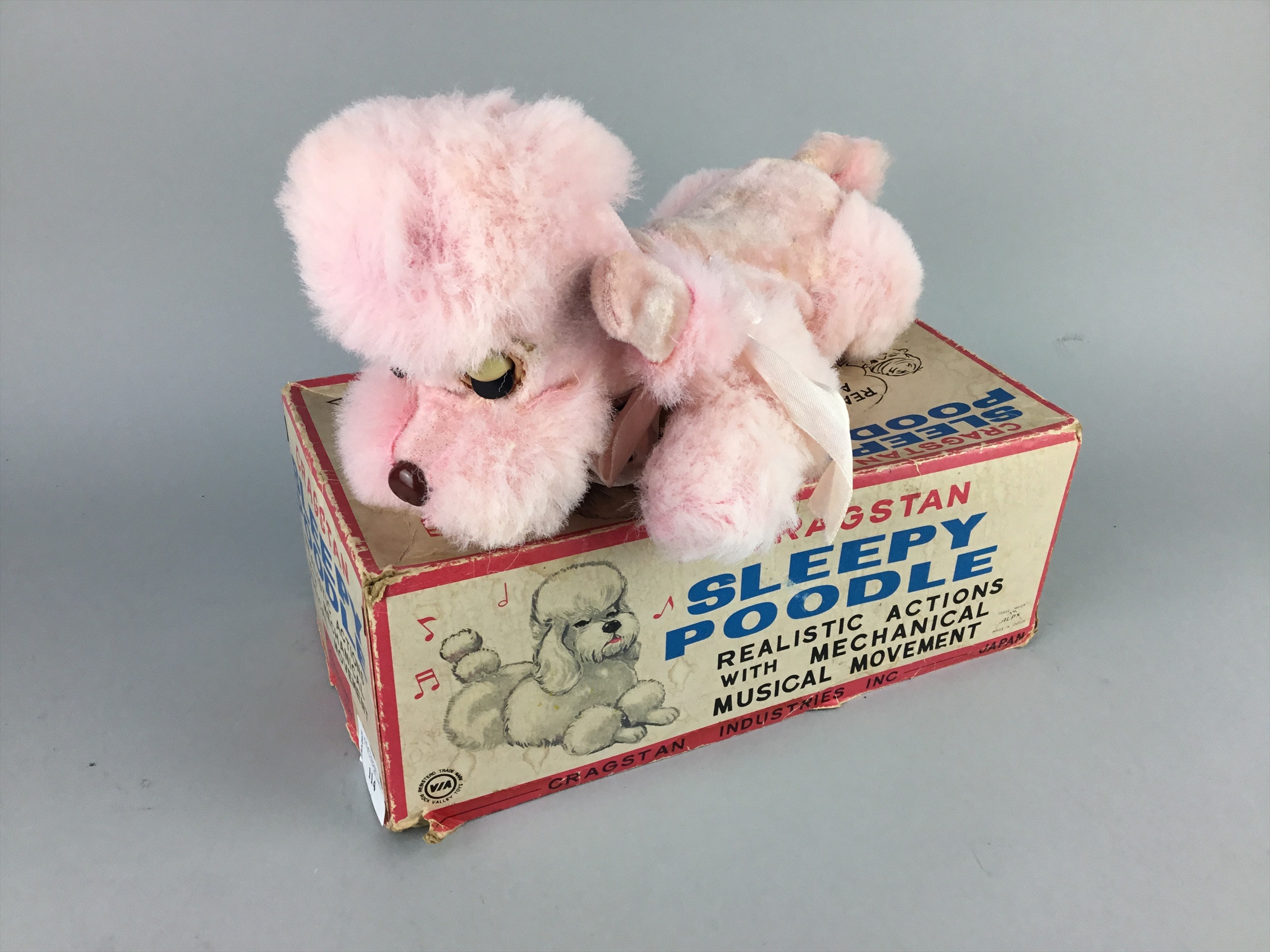 sleepy poodle toy