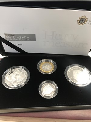 Lot 63 - FOUR SILVER COIN SETS