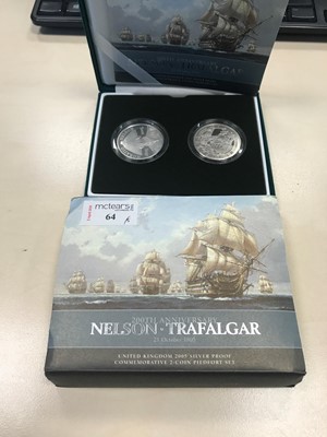 Lot 64 - FIVE SILVER COIN SETS