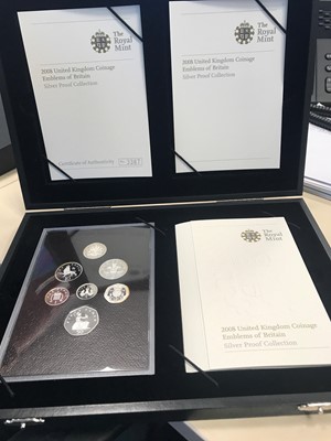 Lot 73 - TWO THE ROYAL MINT SILVER COIN SETS