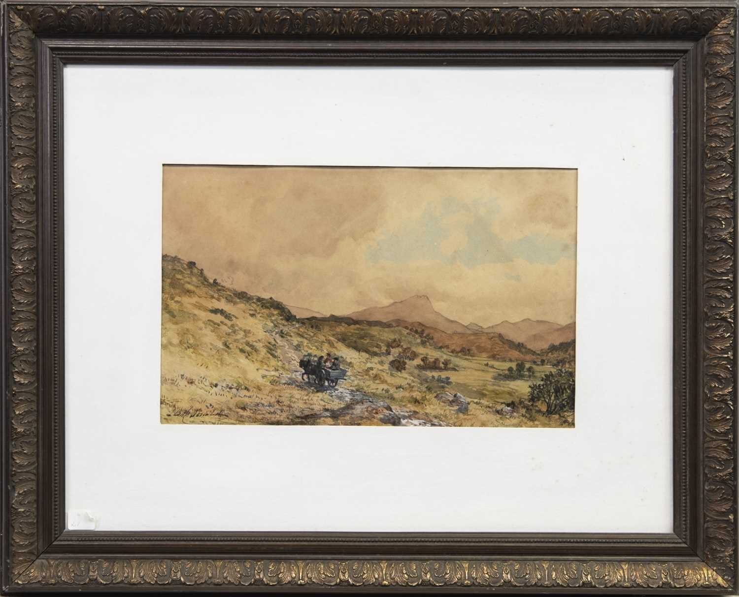 Lot 23 - LOCH VAIL WITH BEN LOMOND IN THE DISTANCE, A WATERCOLOUR BY JOHN BLAKE MACDONALD