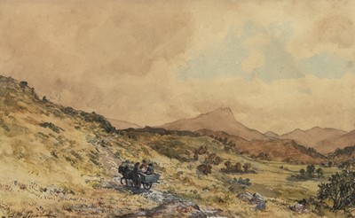 Lot 23 - LOCH VAIL WITH BEN LOMOND IN THE DISTANCE, A WATERCOLOUR BY JOHN BLAKE MACDONALD