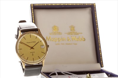 Lot 731 - A GENTLEMAN'S MAPPIN AND WEBB WATCH