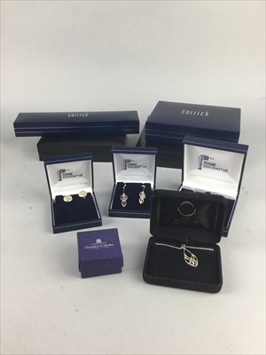 Lot 381 - A COLLECTION OF SILVER RENNIE MACKINTOSH JEWELLERY