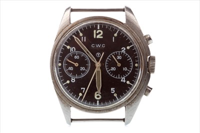 Lot 806 - A GENTLEMAN'S CWC MILITARY ISSUE WATCH