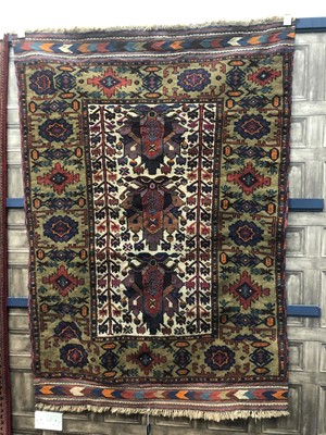 Lot 775 - A LOT OF TWO PERSIAN RUGS