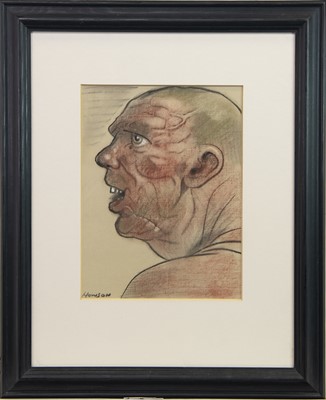 Lot 729 - TAM, A PASTEL BY PETER HOWSON