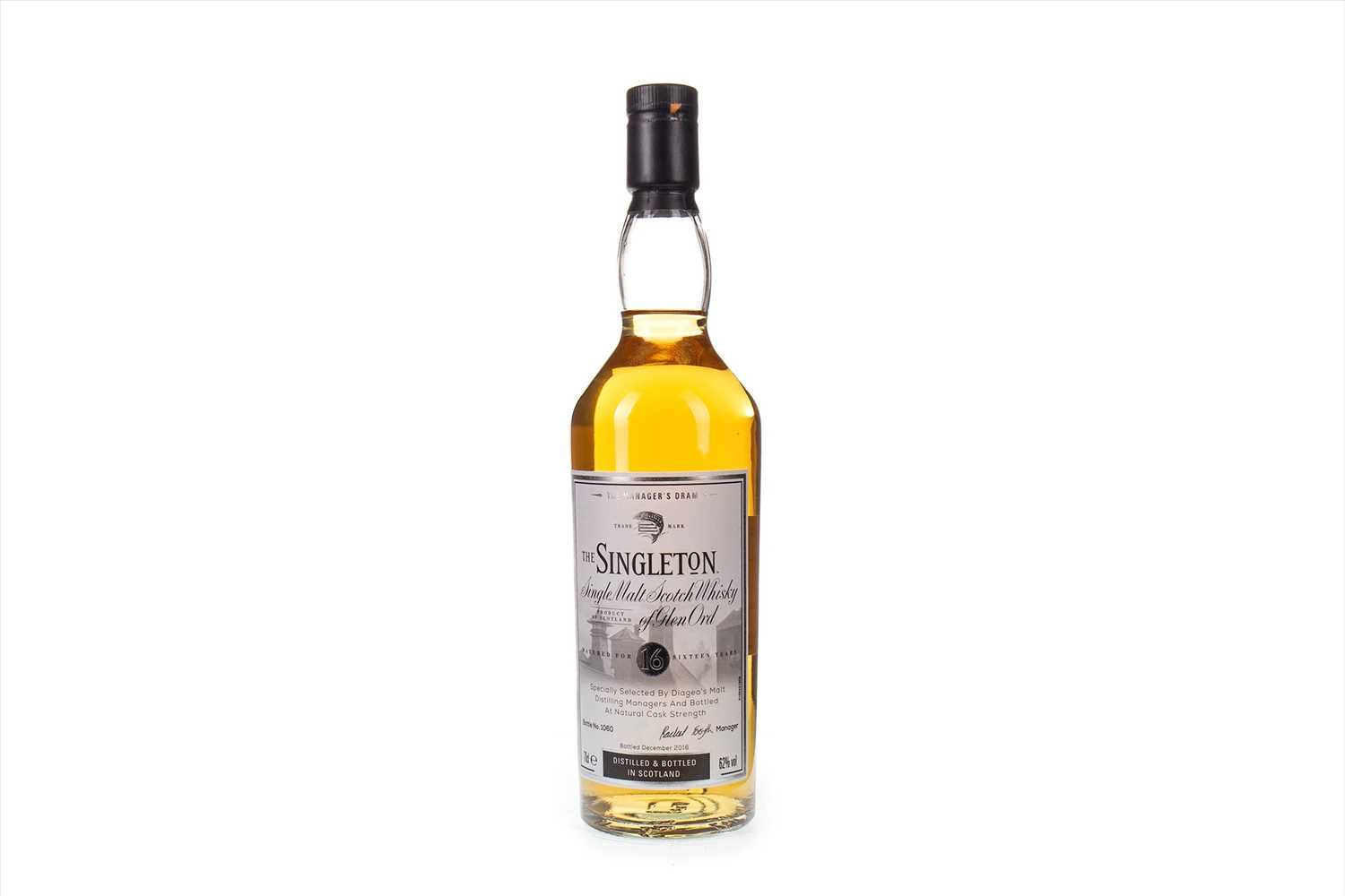 Lot 97 - SINGLETON OF GLEN ORD MANAGERS DRAM AGED 16 YEARS