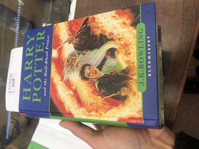 Lot 1618 - A FIRST EDITION COPY OF HARRY POTTER AND THE HALF BLOOD PRINCE