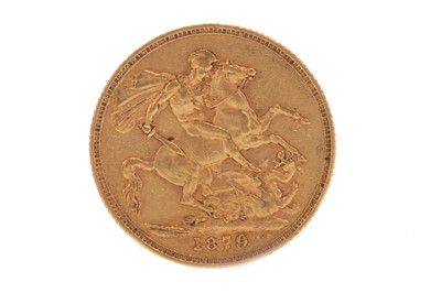 Lot 91 - A GOLD SOVEREIGN, 1879