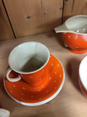 Lot 461 - A SUSIE COOPER PRODUCTION CROWN WORKS BURSLEM PART COFFEE SERVICE AND ANOTHER SERVICE