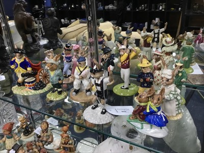 Lot 468 - A LOT OF ROYAL DOULTON BUNNYKINS FIGURES