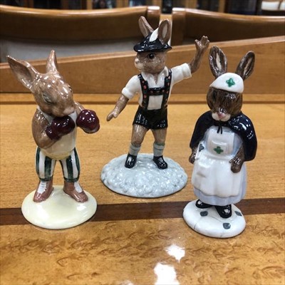 Lot 473 - A LOT OF ROYAL DOULTON BUNNYKINS