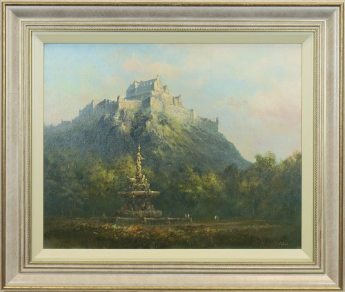 Lot 99 - * ALFRED ALLAN (b 1944 - ), EDINBURGH CASTLE...