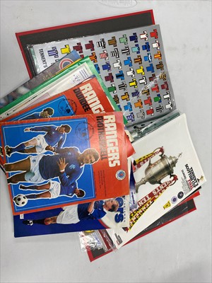 Lot 28 - A LOT OF VARIOUS FOOTBALL PROGRAMMES AND STUBS