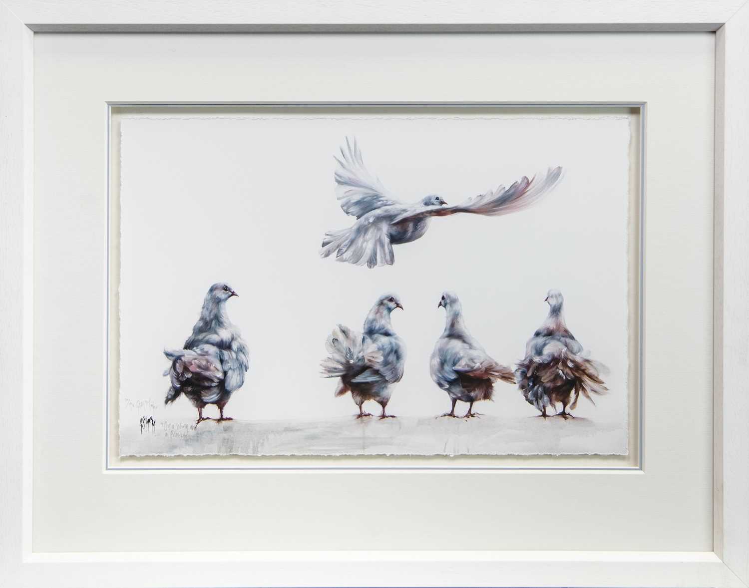 Lot 585 - ON A WING AND A PRAYER, A GICLEE PRINT BY GEORGINA MCMASTER