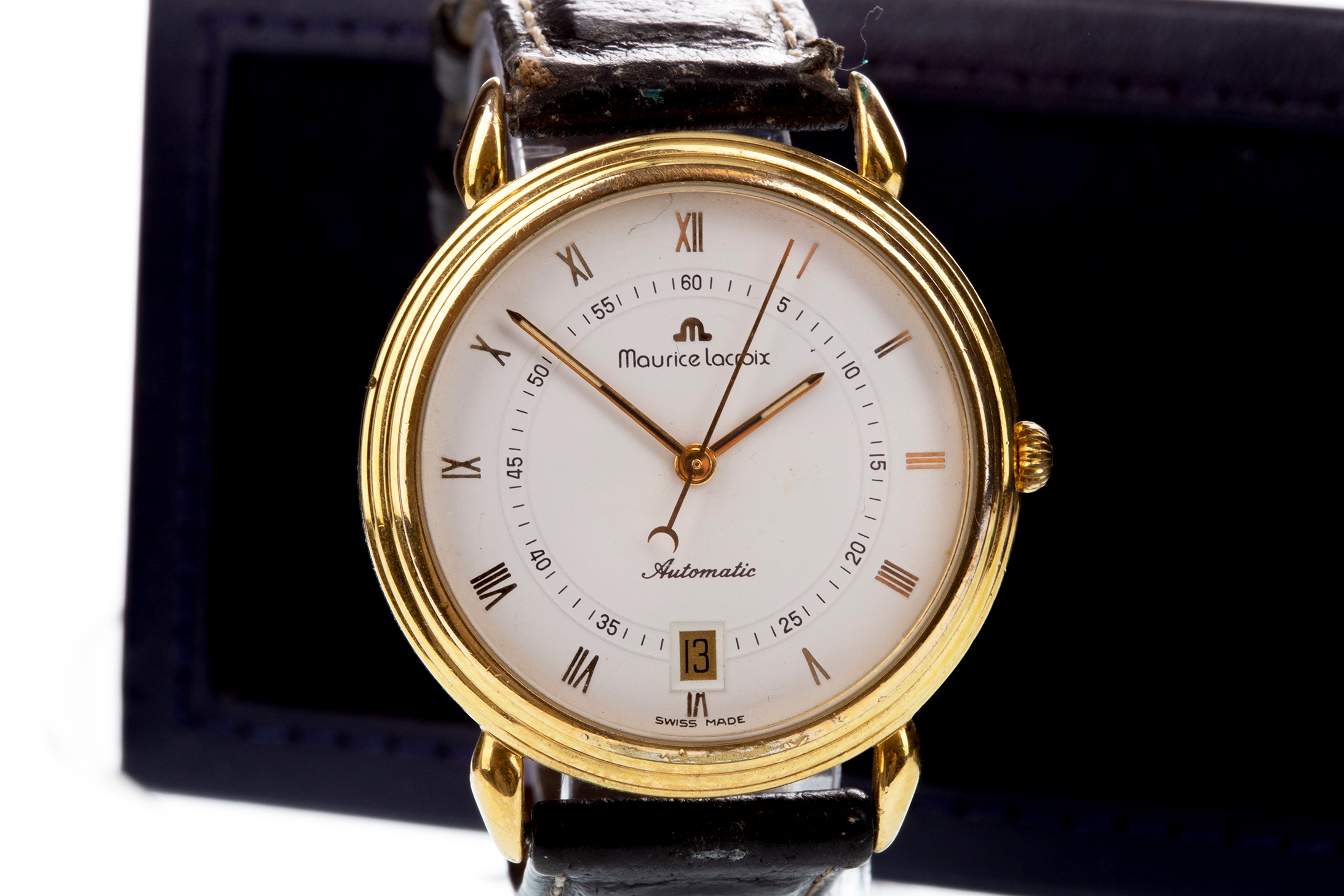 Lot 819 A GENTLEMAN S MAURICE LACROIX WATCH