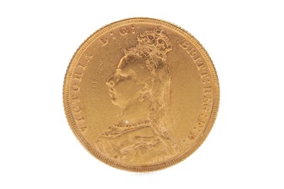 Lot 84 - A GOLD SOVEREIGN, 1889
