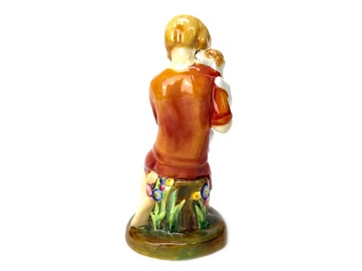 Lot 1044 - A ROYAL WORCESTER FIGURE OF 'THE MONGREL'