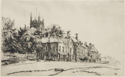 Lot 45 - AN ETCHING BY FRANCIS DODD