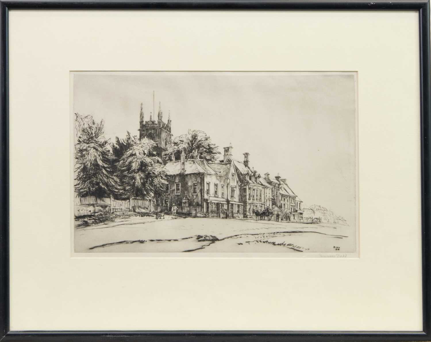 Lot 45 - AN ETCHING BY FRANCIS DODD