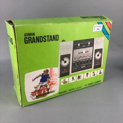 Lot 264 - AN ADMAN GRANDSTAND, A STYLOPHONE AND TWO VINTAGE HEDGEHOG TOYS